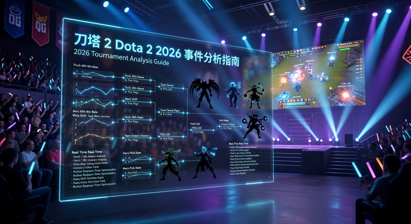 刀塔2 Dota 2：2026年赛事节奏、版本理解与观赛指南