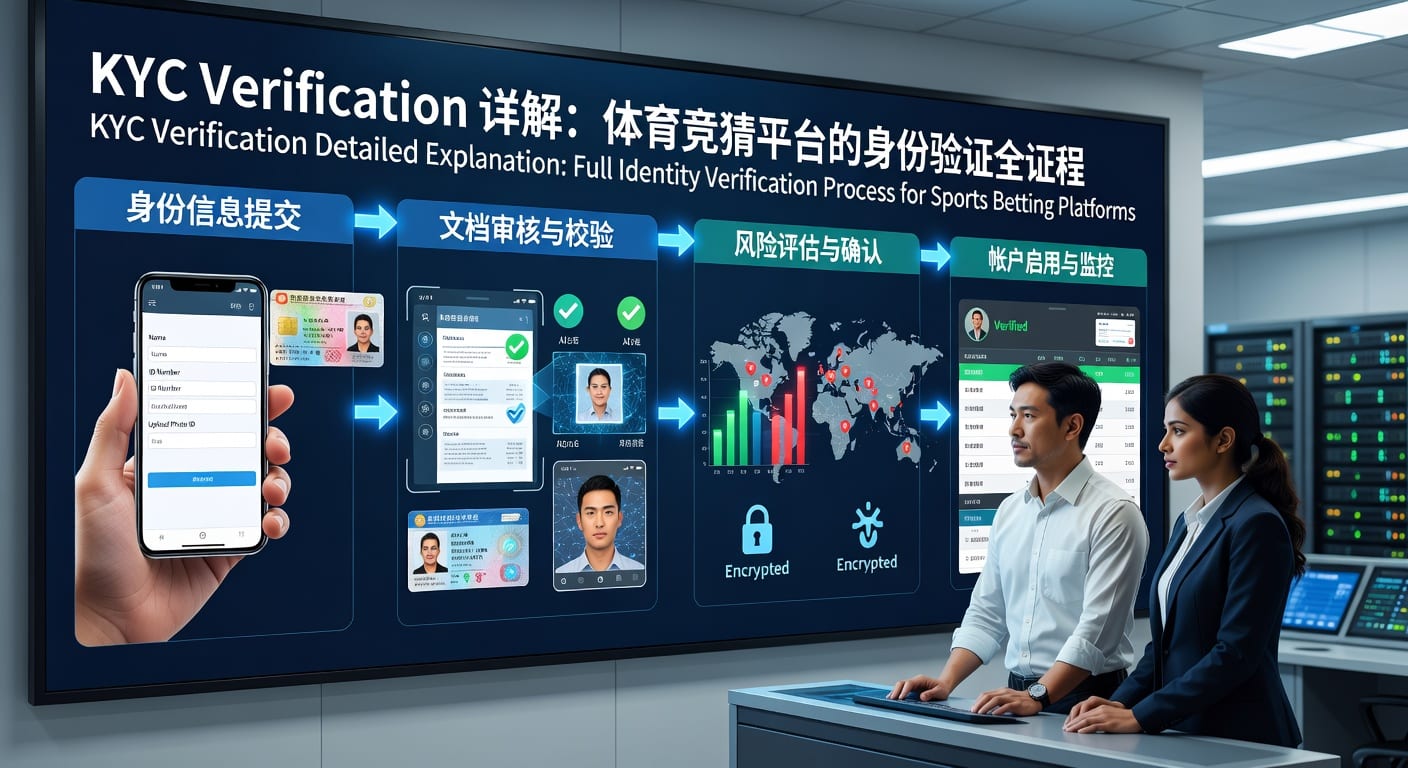 KYC verification 入门指南：体育玩家身份验证流程